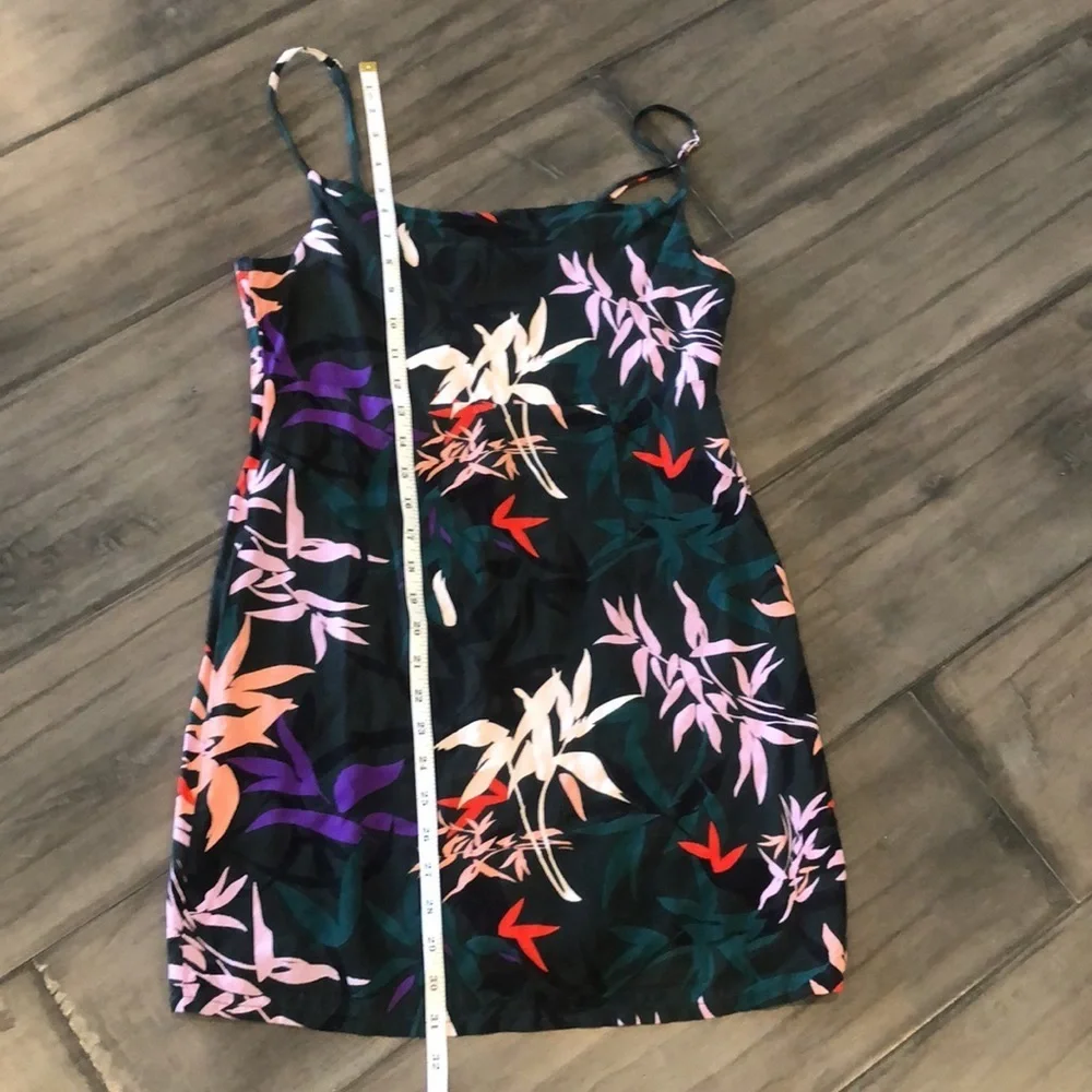 Obey Calyx Tropical Print Dress - Size XS